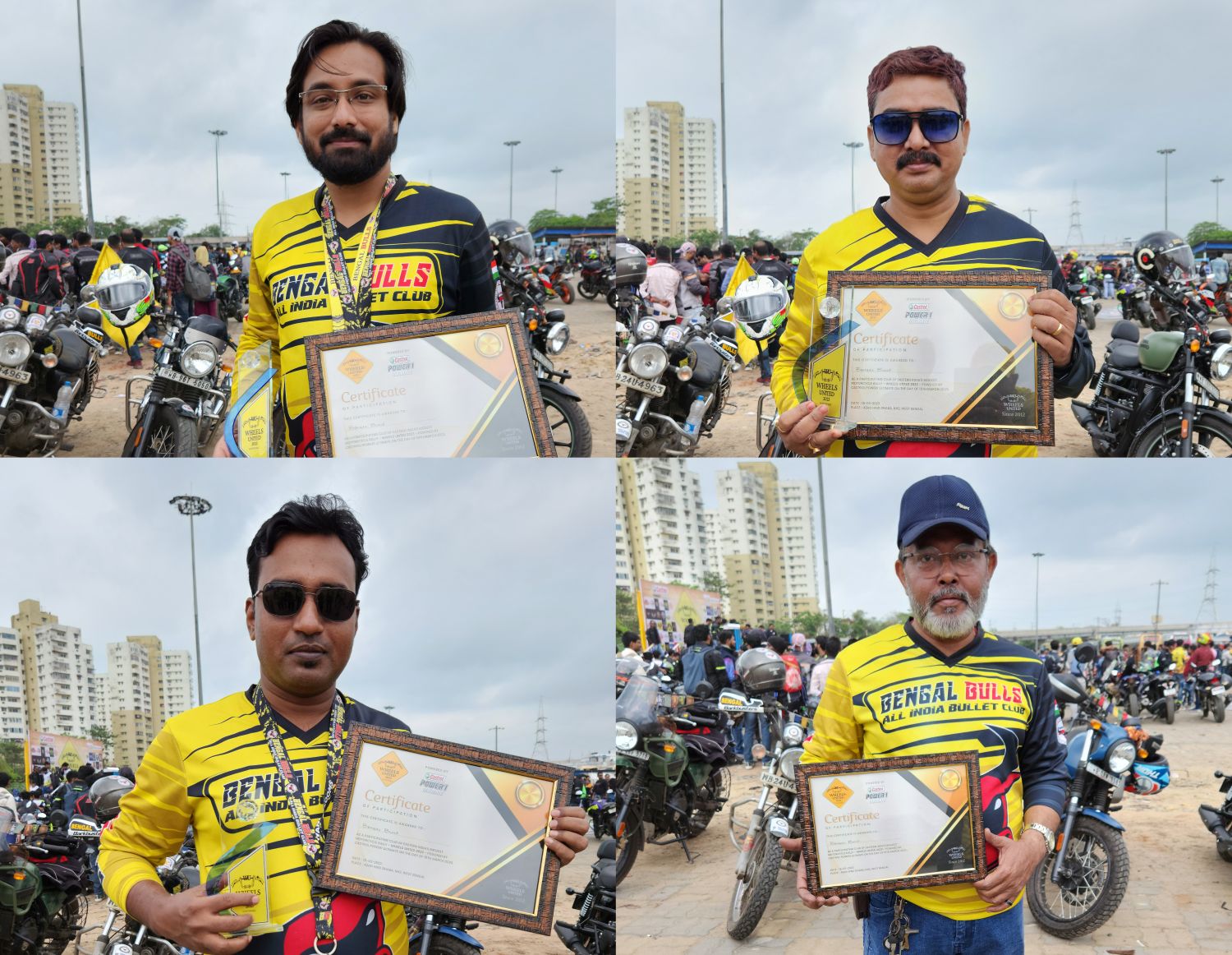 Bulls with Certificate & Memento